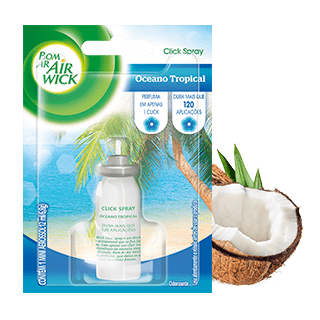 Bom Ar® Click Spray Oceano Tropical